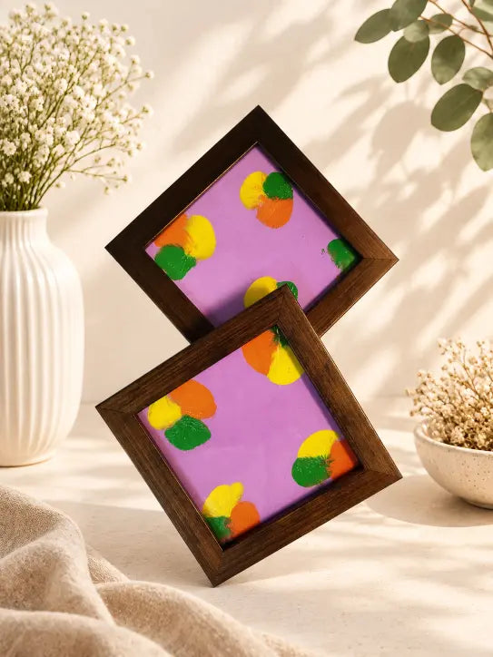 Art Work Coaster Pair