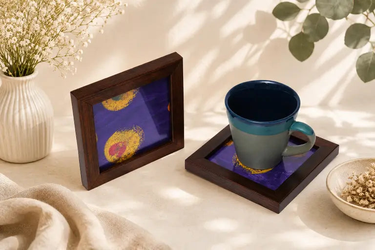 Art Work Coaster Pair