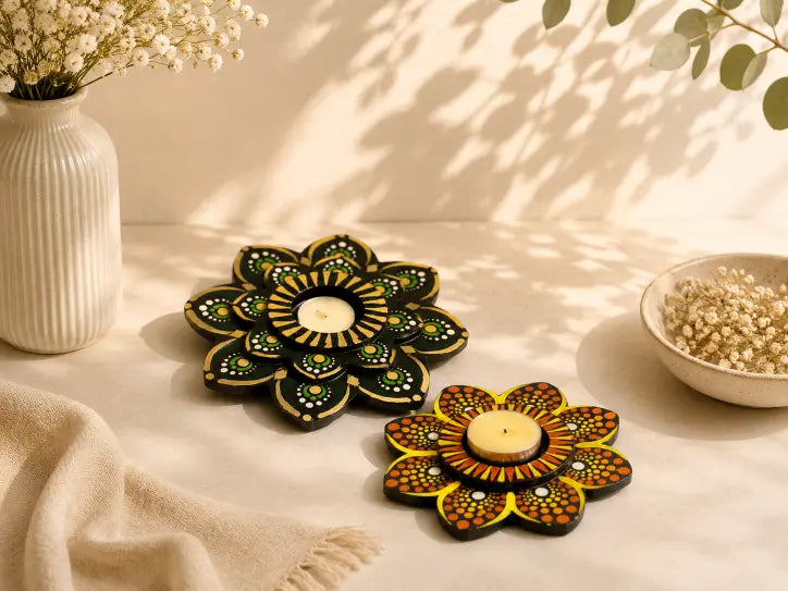 Candle Holder - Mandala