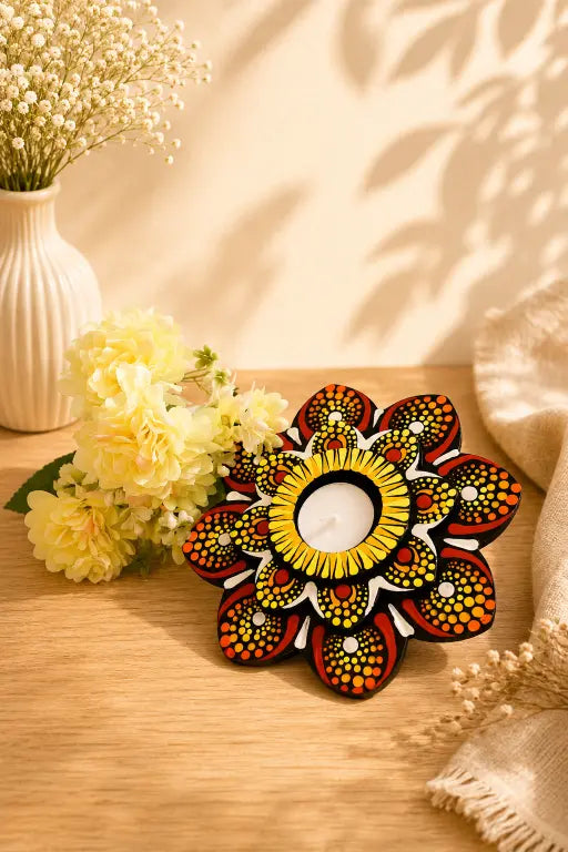 Candle Holder with candle