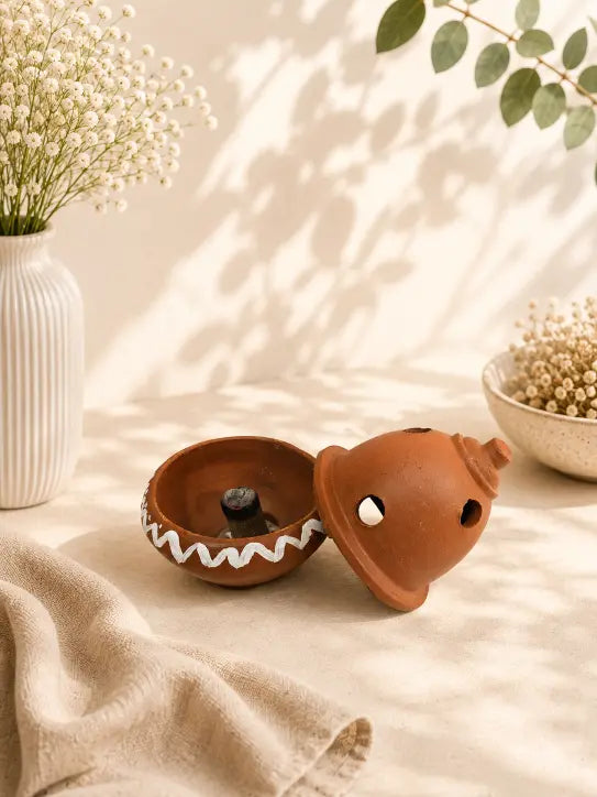 Dhoop Holder - Terracotta