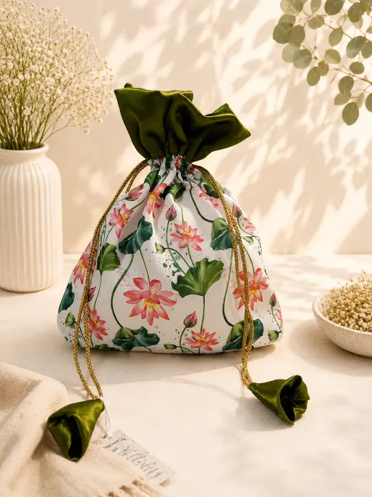 Floral Grace Potli