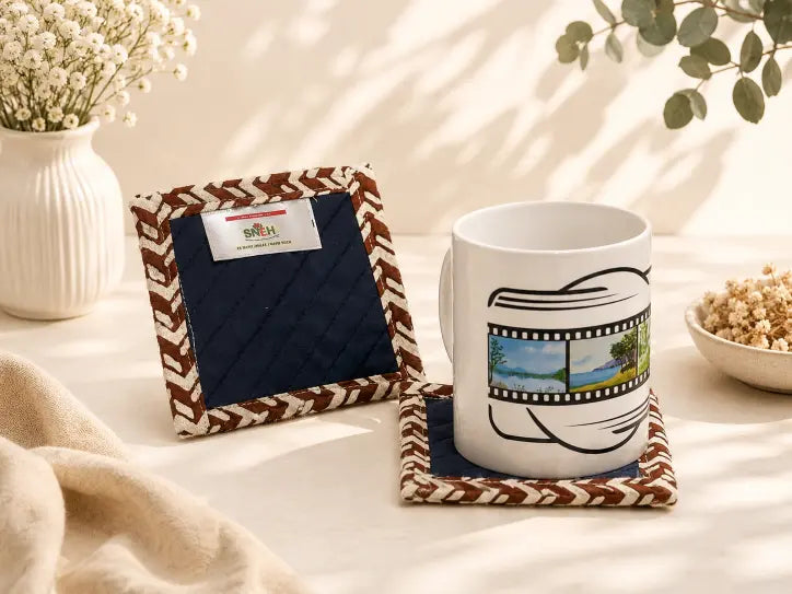 Fabric Coaster Pair