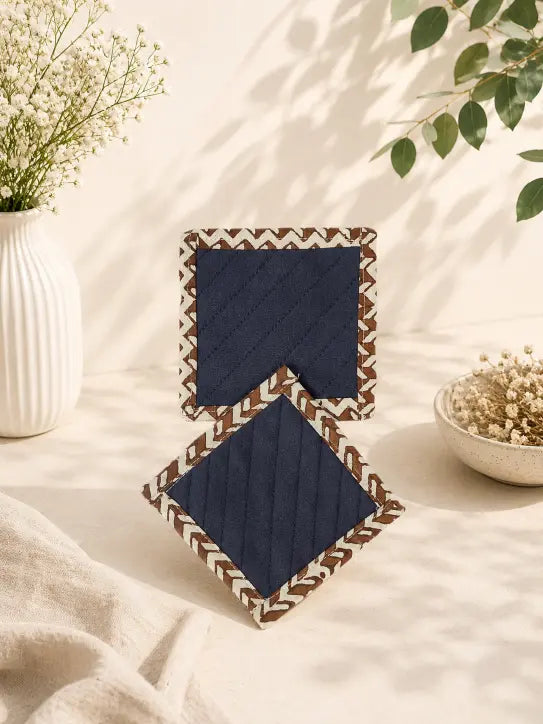 Fabric Coaster Pair