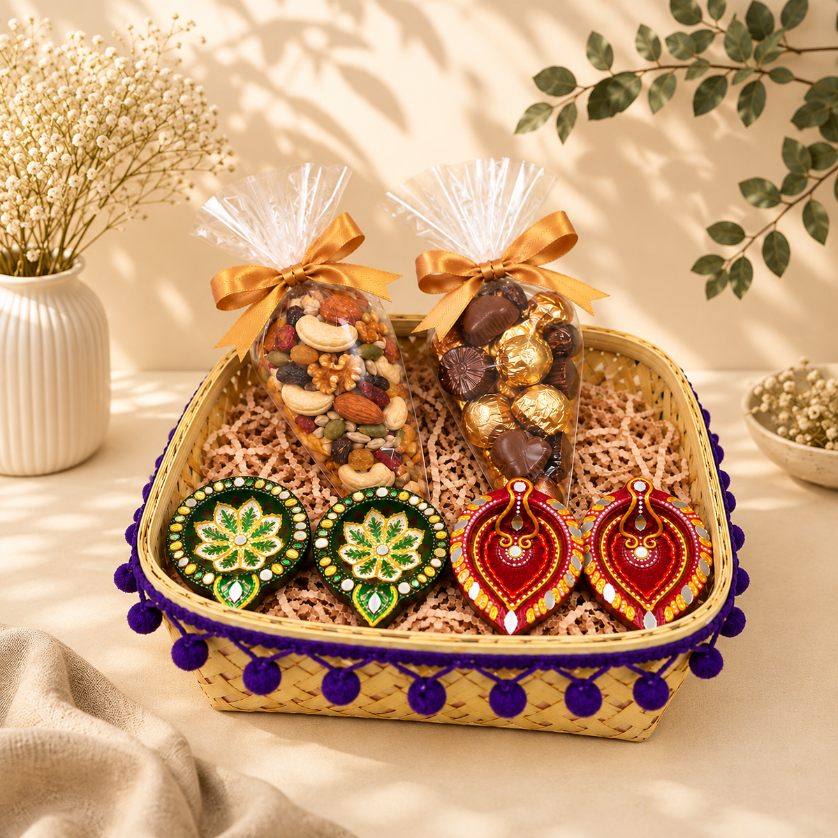 Festive basket