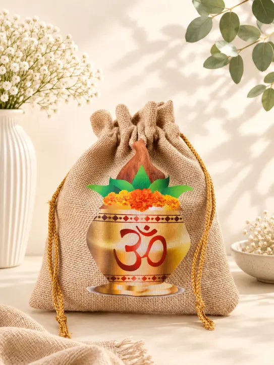 Jute spiritual potli