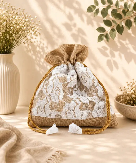 Lace And Twine Potli