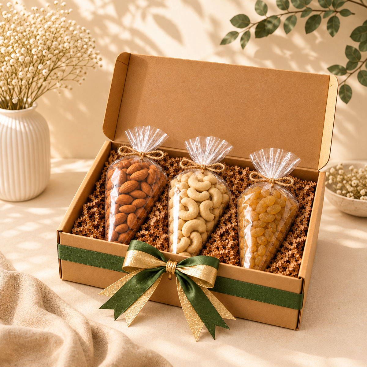 Boxed dry fruits