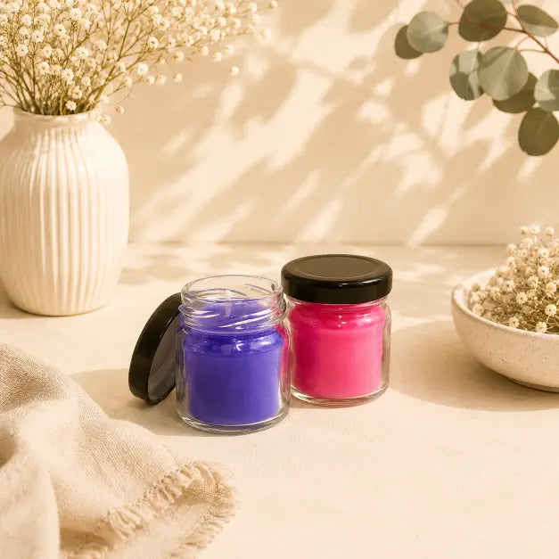 Mini Jar Candle( Set Of 2)
