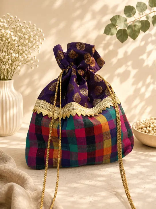 Rajasi Brocade Potli