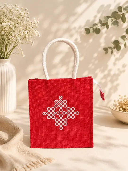 Printed Jute Bag
